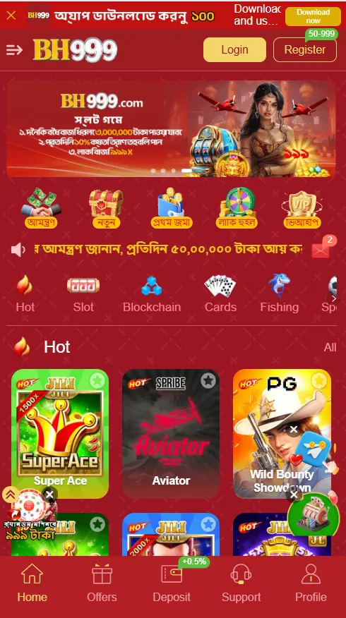 BH999.com Interface